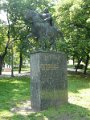 Esztergomi var - Szent Istvan szobor